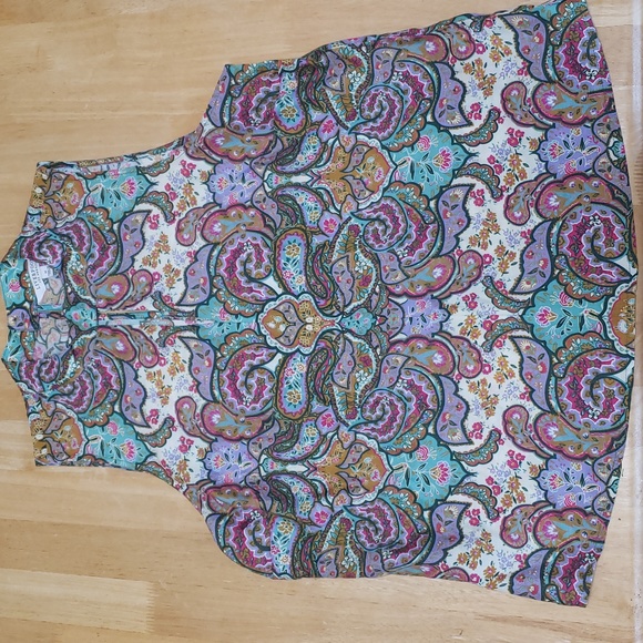 Liverpool Liverpool Mock Neck Blouse - Picture 7 of 7